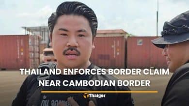Thailand enforces border claim with containers near Cambodian border | Thaiger