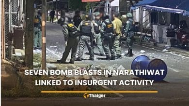 Seven bomb blasts in Narathiwat linked to insurgent activity