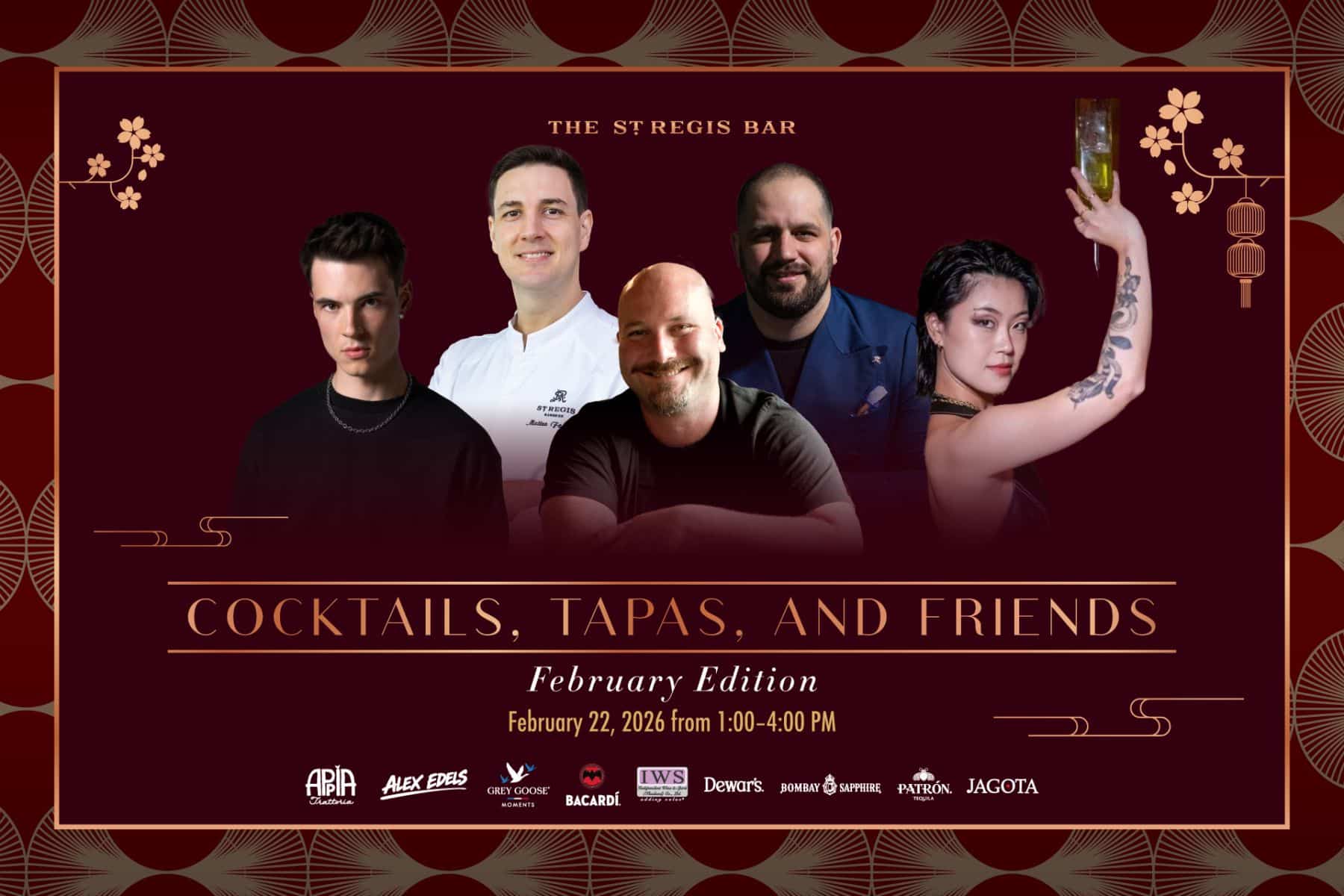 Cocktails, Tapas & Friends at The St. Regis Bar Bangkok