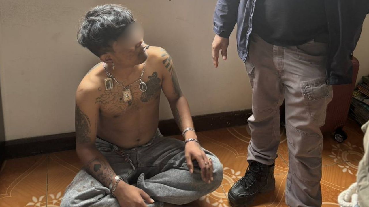 Thai man arrested for slashing neck of vocational student in Chon Buri