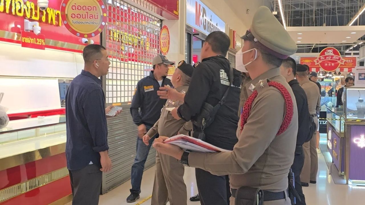 Teenager steals gold from shop in Hat Yai supermarket