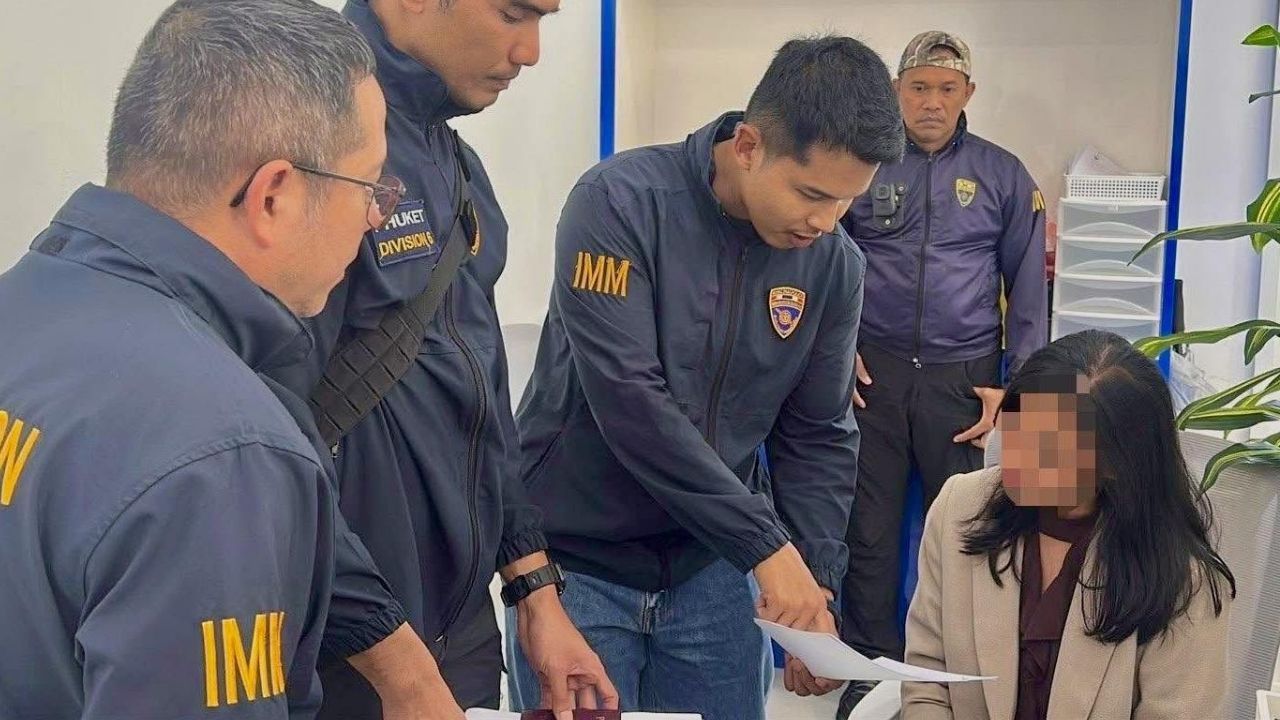 Filipina woman arrested in Phuket