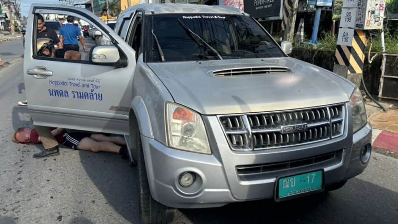 Norwegian man attacks Thai driver and steals car on Koh Samui