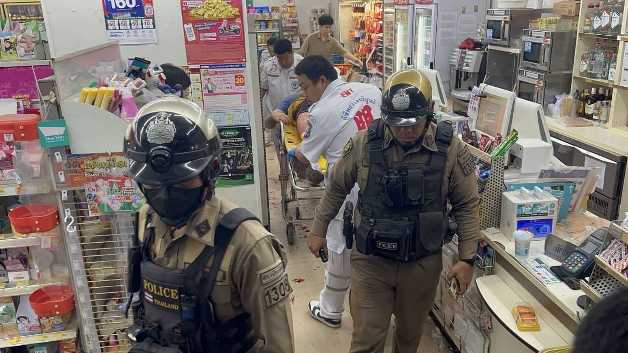 British man stabbed in Pattaya convenience store