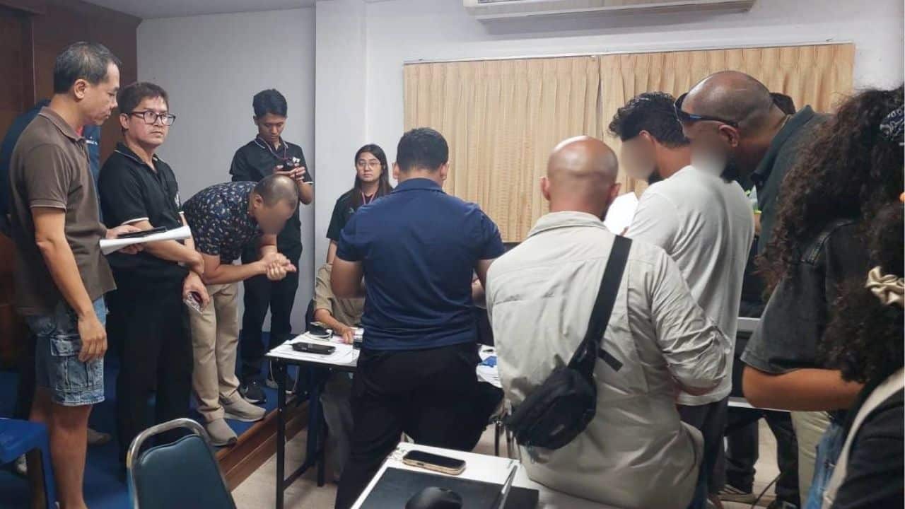 Foreign extras arrested in Krabi