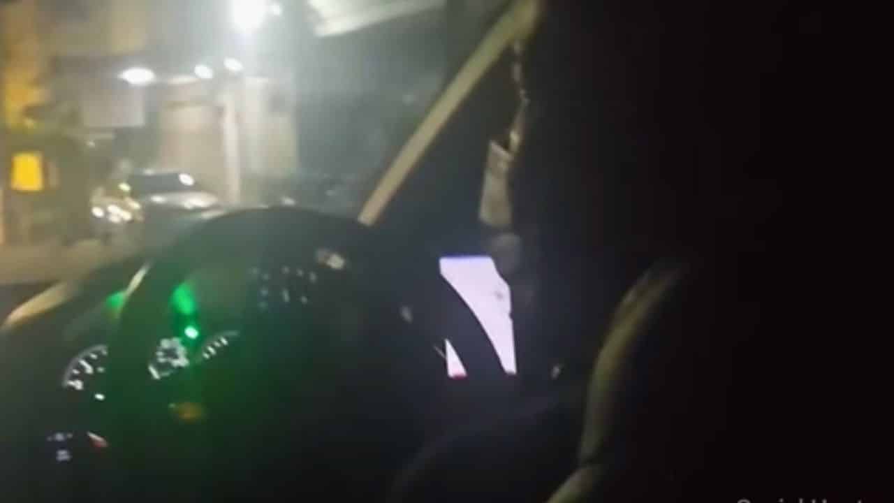 App-based taxi driver fight with passenger