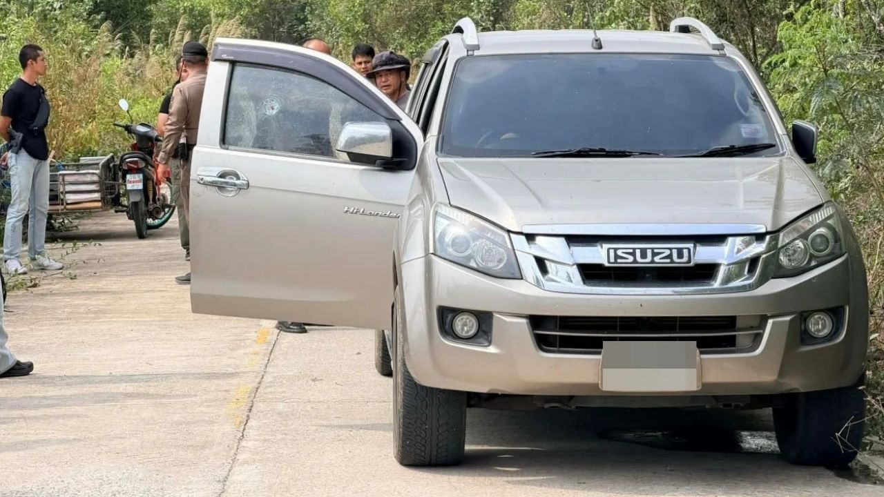 Thai man found dead in car