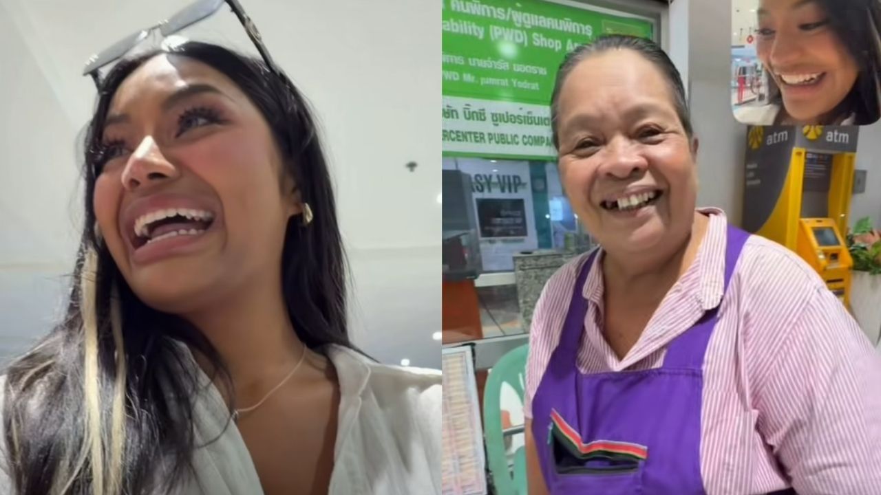 Thai woman leaves netizens in tears with hug video with mother's lookalike