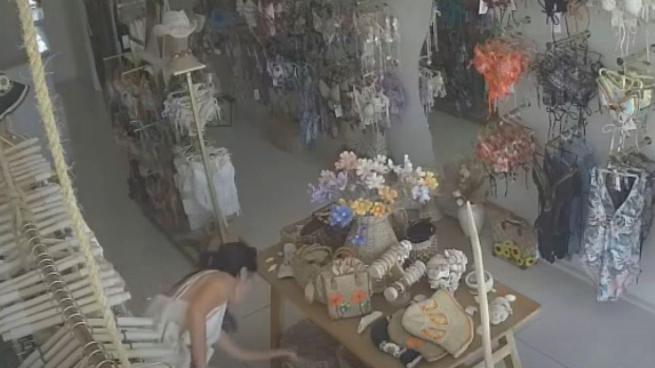 South Korean steals swimsuits Phuket
