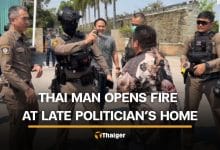 Thai man arrested for firing shots at renowned late politician’s home | Thaiger