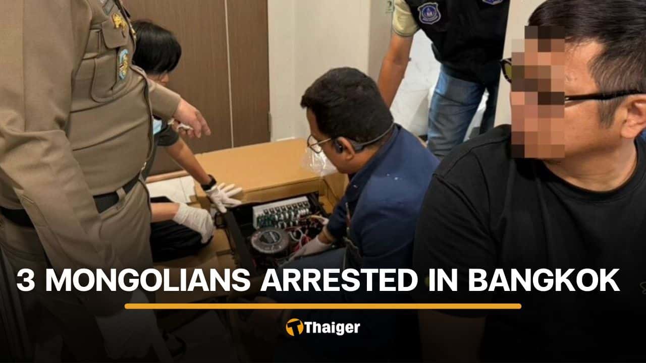 3 Mongolians arrested in Bangkok for smuggling crystal meth using capacitors | Thaiger