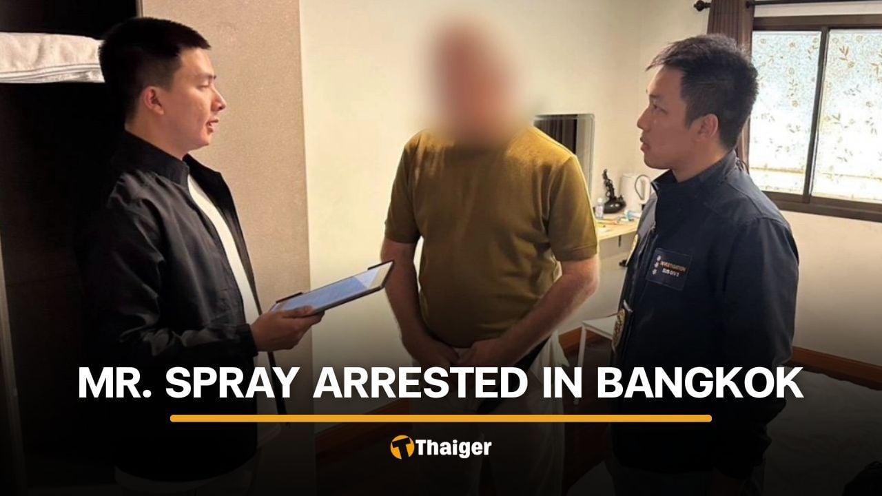 German man arrested for political graffiti on Koh Pha Ngan | Thaiger