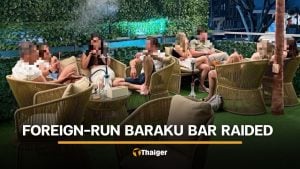 Russian manager and Burmese worker held at Phuket illegal baraku bar