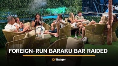 Russian manager and Burmese worker held at Phuket illegal baraku bar