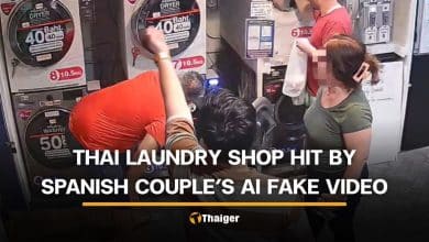 Spanish couple allegedly fake assault video to discredit Chiang Mai laundry shop | Thaiger
