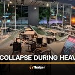 Shoppers injured in glass partition collapse at Nonthaburi mall | Thaiger