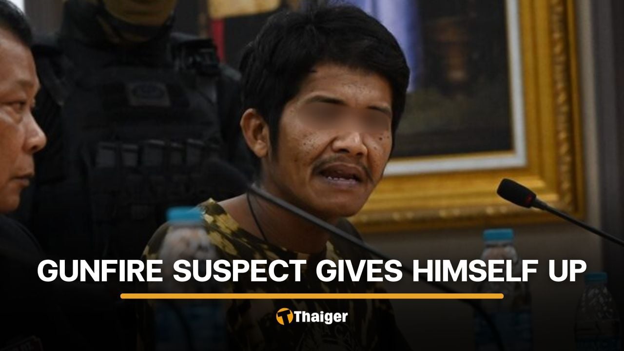 Thai man sought over school shooting threat turns himself in | Thaiger