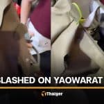 Thai woman warns others over bag slashing in Bangkok Chinatown | Thaiger