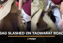 Thai woman warns others over bag slashing in Bangkok Chinatown | Thaiger