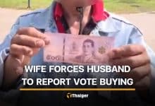 Thai wife scolds husband into reporting vote-buying and returning cash | Thaiger