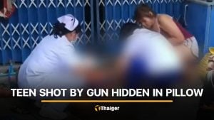 Thai teenager injured after pen gun hidden in pillow discharges | Thaiger