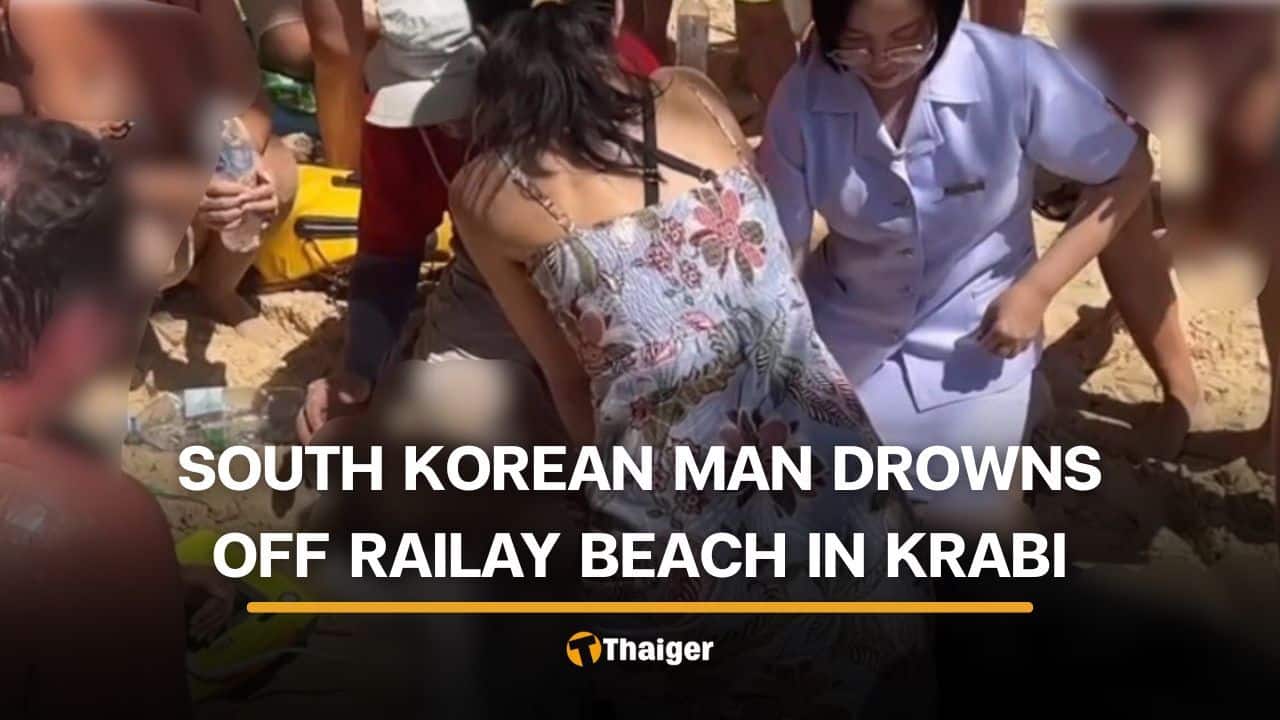 South Korean man dies in drowning off Railay Beach in Krabi | Thaiger