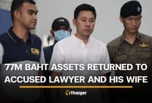 77 million baht seized property returned to accused lawyer and wife | Thaiger