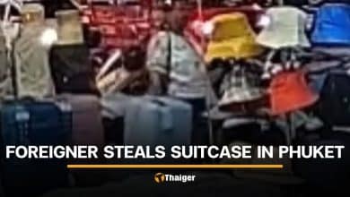 Foreign woman walks away calmly with stolen suitcase in Phuket | Thaiger