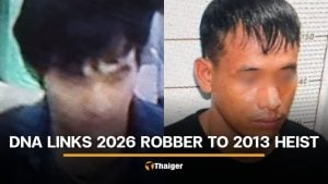 Bangkok gold shop robber’s DNA matches 2013 suspect | Thaiger