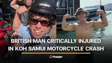 Funds raised after British tourist critically injured in Koh Samui motorcycle crash | Thaiger