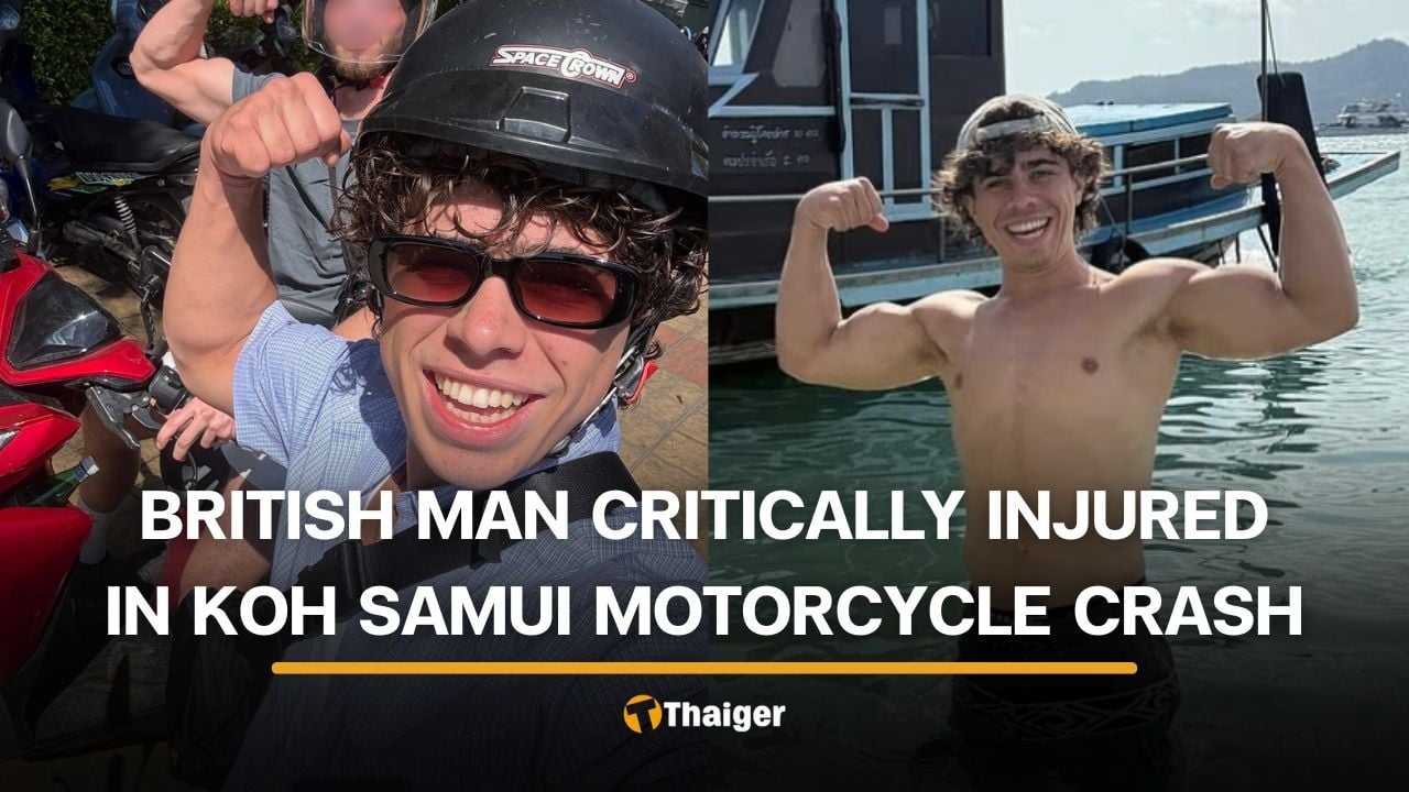 Funds raised after British tourist critically injured in Koh Samui motorcycle crash | Thaiger