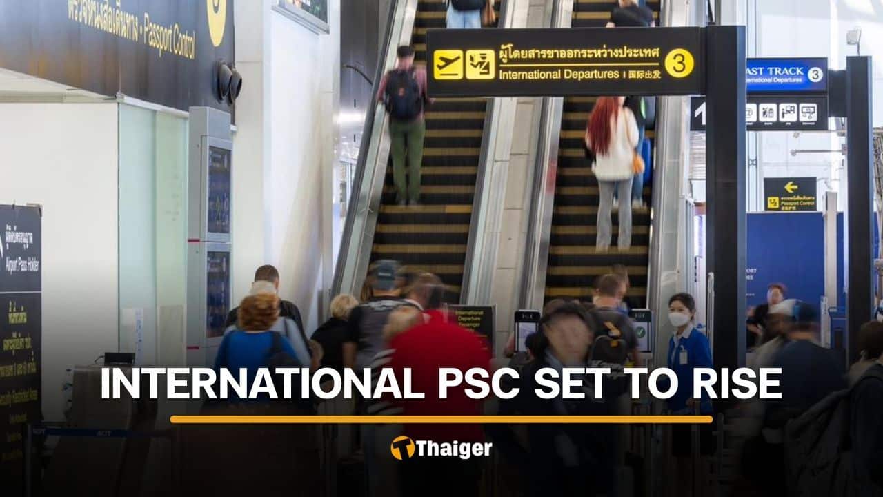 AOT to raise passenger service charge for international flights from May | Thaiger