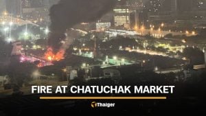 Fire damages 28 shops at Chatuchak Weekend Market in Bangkok | Thaiger