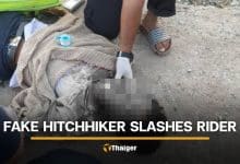 Thief slashes vocational student’s neck and steals motorcycle in Chon Buri | Thaiger