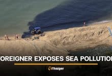 Foreign man flags sea pollution off Jomtien Beach in Pattaya | Thaiger