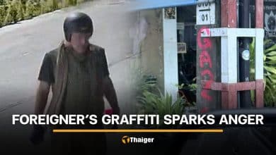 ‘Mr Spray’ wanted for defacing Koh Pha Ngan with political graffiti | Thaiger