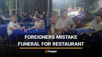 Thai family welcomes foreigners who mistake funeral feast for restaurant | Thaiger