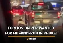 Phuket man falls from pickup while confronting foreign hit-and-run driver | Thaiger