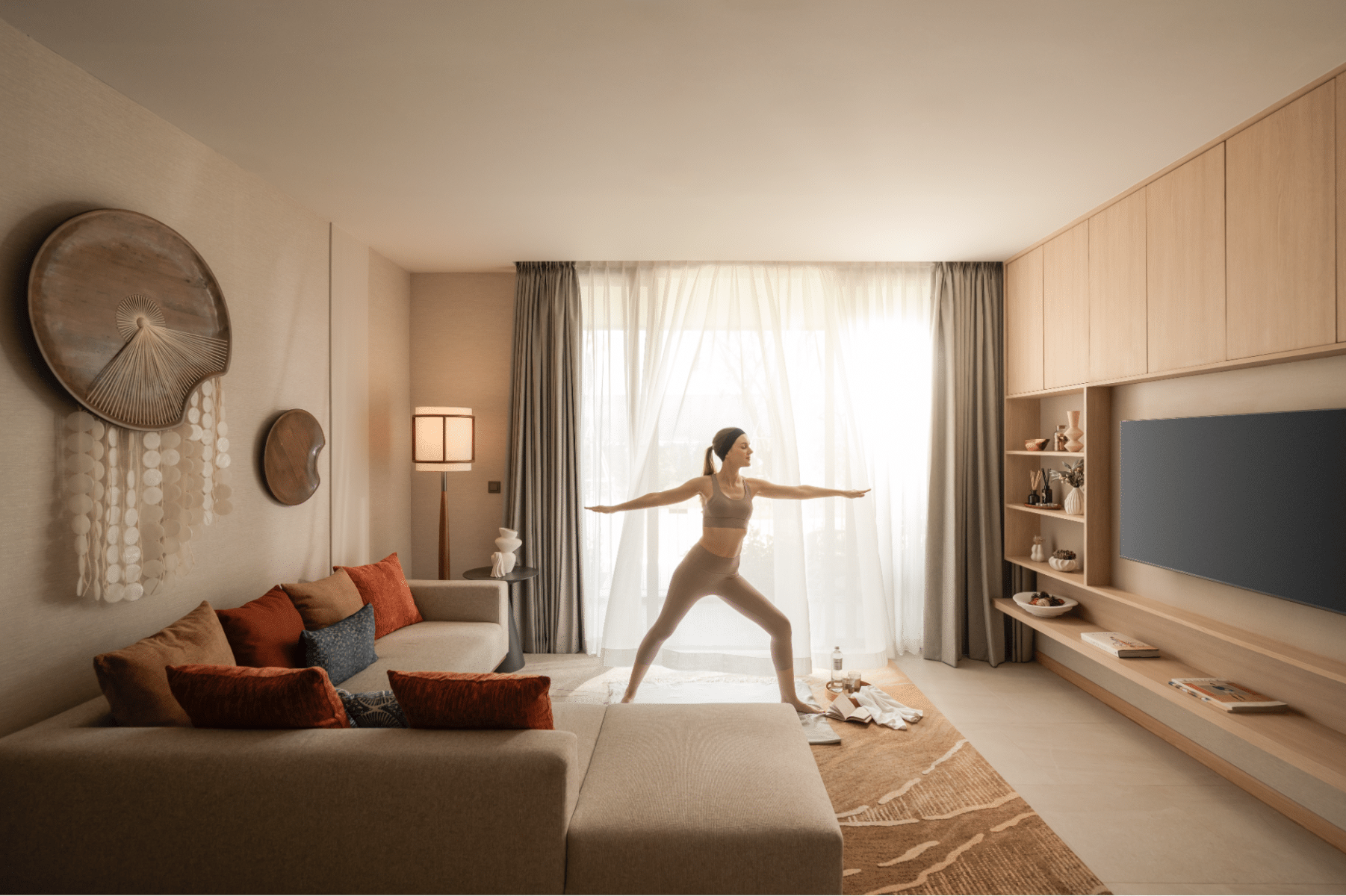 Inside the unit at a Bang Tao property