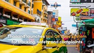 Thailand launches taxi QR code system for tracking, safety and complaints | Thaiger