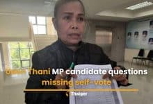 Udon Thani MP candidate questions missing vote after casting ballot for herself | Thaiger