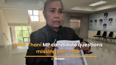 Udon Thani MP candidate questions missing vote after casting ballot for herself | Thaiger