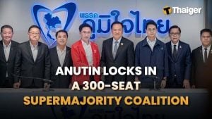 Thailand News | Anutin locks in a 300-seat supermajority coalition, Thai police and Meta remove 52,000 Facebook pages tied to scams and illegal services | Thaiger