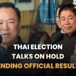 Thailand News | Thai election talks on hold pending official results, new taxi QR code system rolls out to help riders track and fare estimate | Thaiger