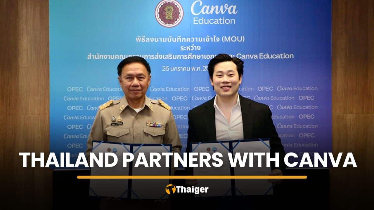 Thailand signs deal with Canva to improve digital learning | Thaiger