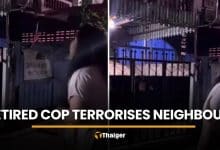 Ex-cop neighbour allegedly pulls gun over footsteps and coughing | Thaiger