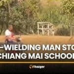 Man hears voices after drug use, stabs teacher at Chiang Mai school | Thaiger
