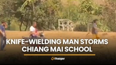 Man hears voices after drug use, stabs teacher at Chiang Mai school | Thaiger