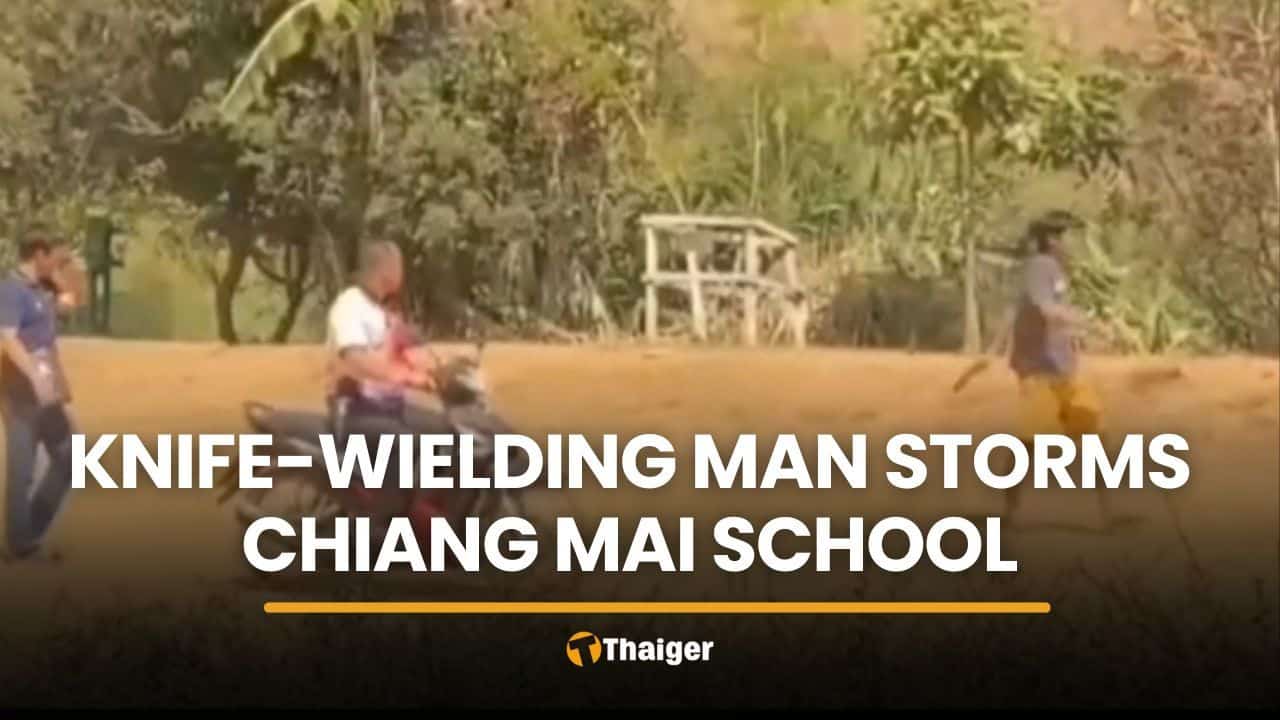 Man hears voices after drug use, stabs teacher at Chiang Mai school | Thaiger