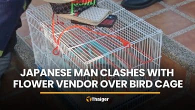 Japanese man clashes with vendor over birdcage in Udon Thani | Thaiger